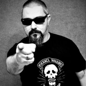 Camiseta Michael Navarro - White Skull