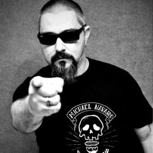 Camiseta Michael Navarro - Black Skull